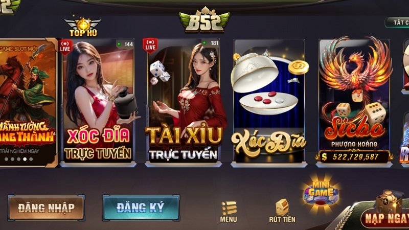B52 Club - Khám phá game bài đổi thưởng đình đám