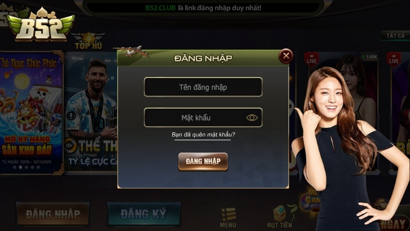 Hướng dẫn tân binh đăng nhập B52 Club chỉ với 3 bước