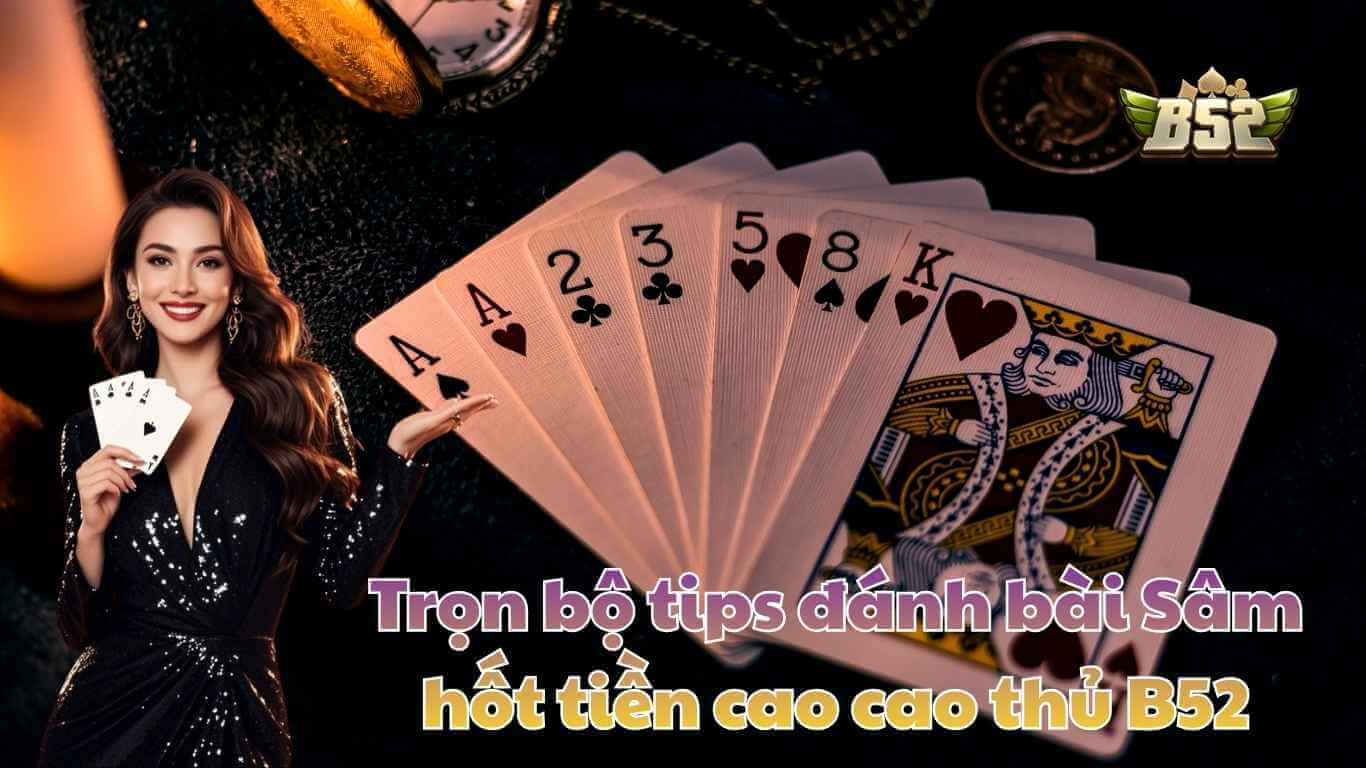 Trọn bộ tips đánh bài Sâm hốt tiền cao cao thủ B52